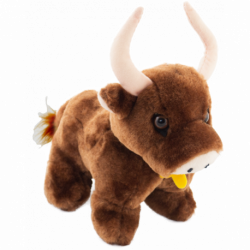 Peluche Vache Salers 13cm