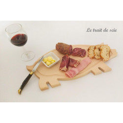 Planche en bois "cochon" grande taille