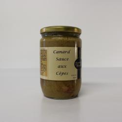 Canard sauce aux cèpes 600gr