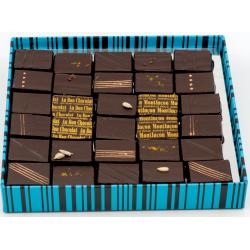 Boite 30 chocolats noirs assortis