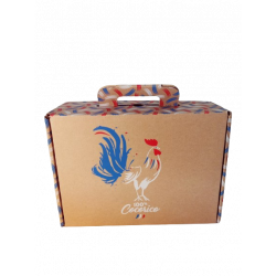 Valisette carton Voyage Gourmand 38,4cm