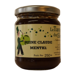 Confiture Reine Claude et Menthe