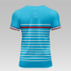 T-shirt de sport Made In France : La Marinière Bleue (H)