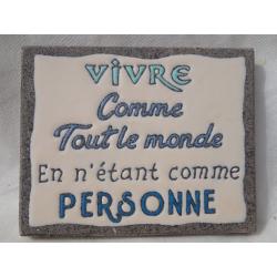 mini déco avec citation