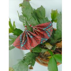 Boucles d'oreilles  origamis papillon