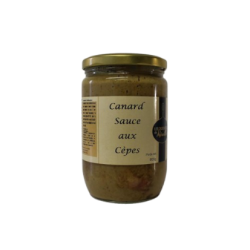 Canard sauce aux cèpes 600gr