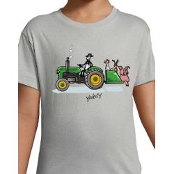 T-Shirt tracteur auvergnat